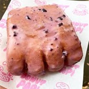 Blueberry Bear Claw Donut