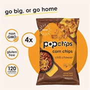 Popchips Corn Chips Chili Cheese