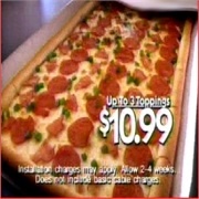 Pizza Hut Bigfoot Pizza