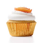 Peaches & Cream Cupcakes
