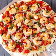 Spicy Shrimp Pizza (Shrimp Scorcher)
