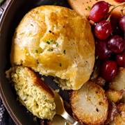 Egg, Leek, & Mushroom Pasty