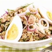 Tuna and Red Onion Rice