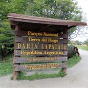 Bahia Lapataia at the End of the World