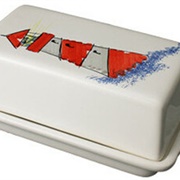 Lighthouse Butter Dish
