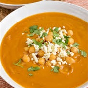 Curried Parsnip Soup With Croutons
