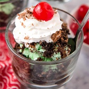 Mint Chocolate Chip Sundae