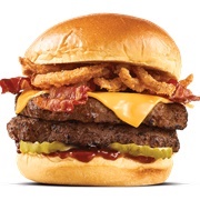 Double Barbecue Bacon Burger