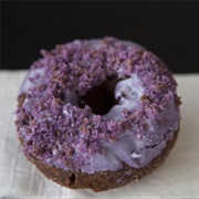 Purple Shaved Coconut Donut (Cosmic Coconut Donut)