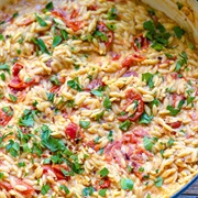 Fiori With Multi-Coloured Orzo (Fiori Risoni)