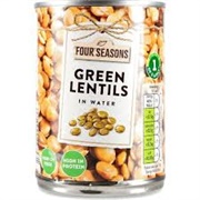 Tinned Green Lentils