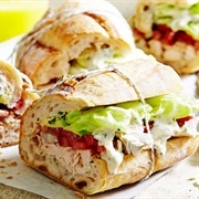 Chicken Avocado Sandwich