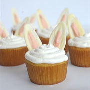 Bunny Ear Candy Cupcake