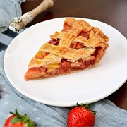 Guava Strawberry Pie
