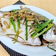 Steamed Pompano
