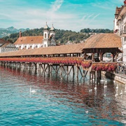 Chapel Bridge, Switzerland
