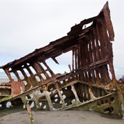 The Wreck of the Peter Iredale