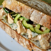 Oriental Chicken Mayo Sandwich