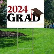 Graduation Yard Sign