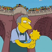 The Simpsons: "Moe Baby Blues" (S14,E22)