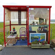 Bobby's Bus Shelter, Scotland, UK