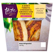 Tomato, Cheddar & Smoked Ham Pinwheels