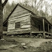 Eerie Haunted Cabin
