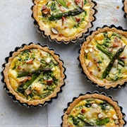 Watercress and Cheese Tart