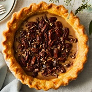 Pecan-Shortbread-Crusted Butterscotch Pie