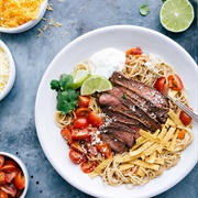 Carne Asada Pasta