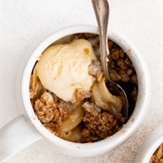 Apple Crisp Mug Cake