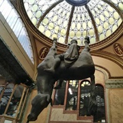 Statue of King Wenceslas Riding an Upside-Down Dead Horse