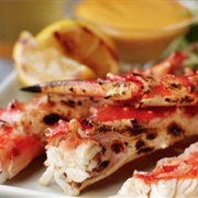 Grilled Alaskan King Crab