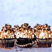 Espresso Drizzle Cupcake