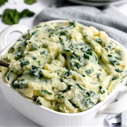 Spinach Mashed Potatoes