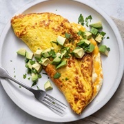 Souffle Omelet Avocado