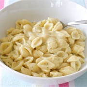 Creamy Garlic Shells