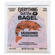 Everything but the Bagel Seasoned Smoked Salmon
