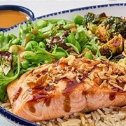 Sesame Soy Salmon Bowl