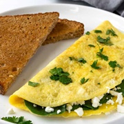 Spinach Omelette