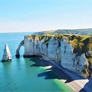 Etretat Cliffs, France