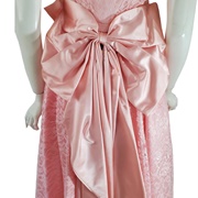 Large Bows on Bridesmaid Dresses