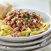 Tagliatelle Bolognese