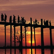 U Bein Bridge, Myanmar Burma