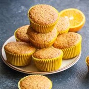 Moist Orange & Almond Muffins