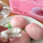 Trader Joe's Strawberry Mochi Ice Cream