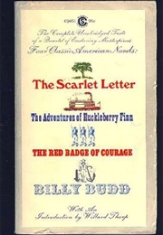 Four Classic American Novels (Hawthorne/ Twain/ Stephen Crane/ Melville)