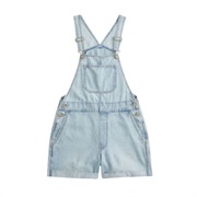 Jeans Overall Short Lightblue