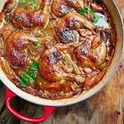 Braised Chicken and Daikon