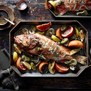 Roasted Rockfish